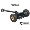 A & I Products TWO WHEEL SULKY WITH 18" ARM 24" x14" x12" A-B1MS32